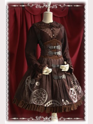 Infanta Steampunk Lolita Dress JSK (IN01)